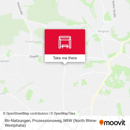 Btr-Natzungen, Prozessionsweg map