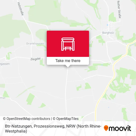 Btr-Natzungen, Prozessionsweg map