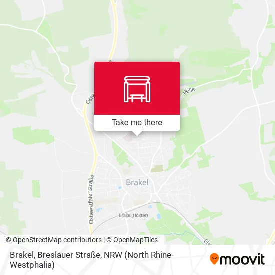 Карта Brakel, Breslauer Straße