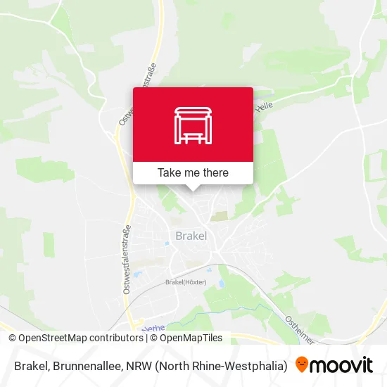 Карта Brakel, Brunnenallee