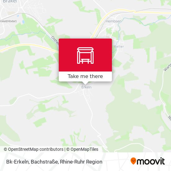 Bk-Erkeln, Bachstraße map