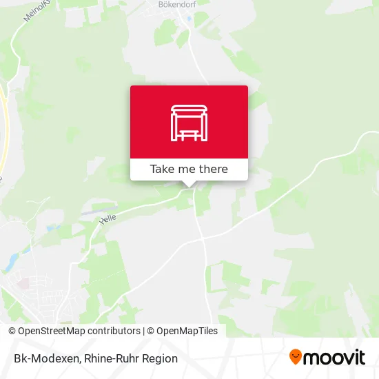 Карта Bk-Modexen