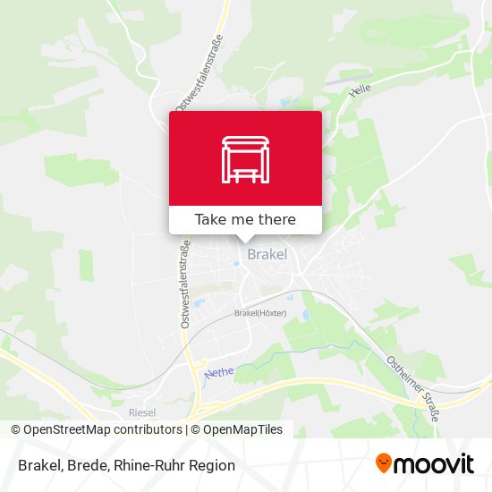 Карта Brakel, Brede