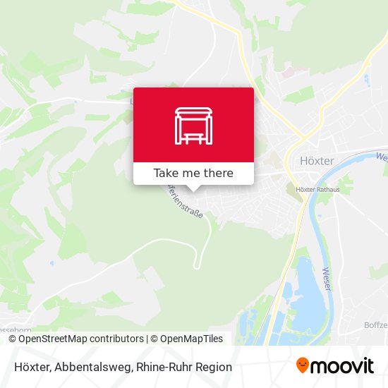 Höxter, Abbentalsweg map