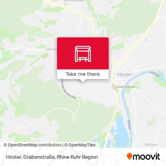 Карта Höxter, Grabenstraße