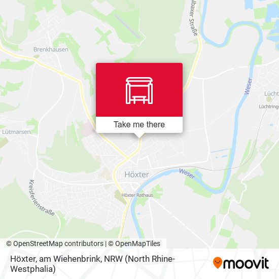Höxter, am Wiehenbrink map