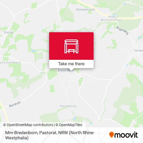 Mm-Bredenborn, Pastorat map