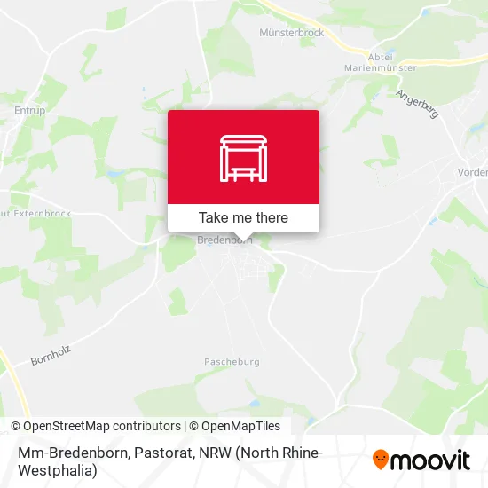 Карта Mm-Bredenborn, Pastorat