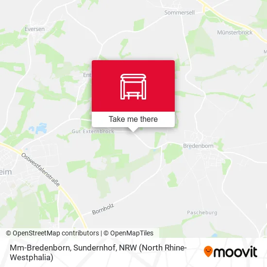 Карта Mm-Bredenborn, Sundernhof