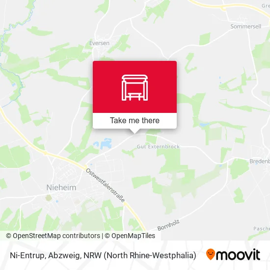 Карта Ni-Entrup, Abzweig