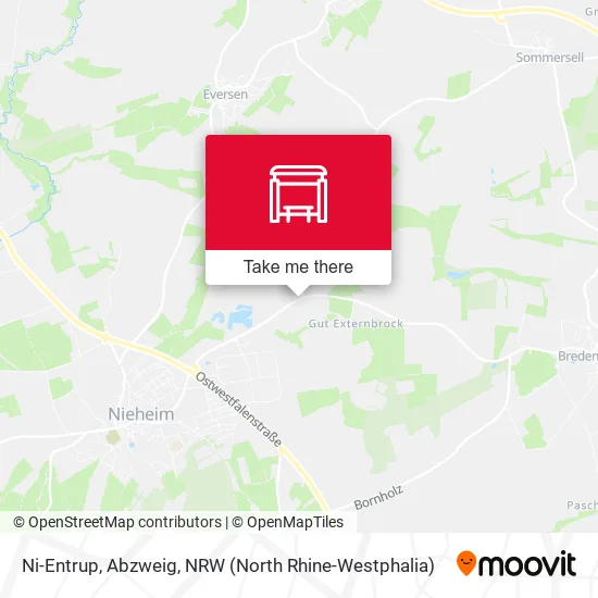 Карта Ni-Entrup, Abzweig