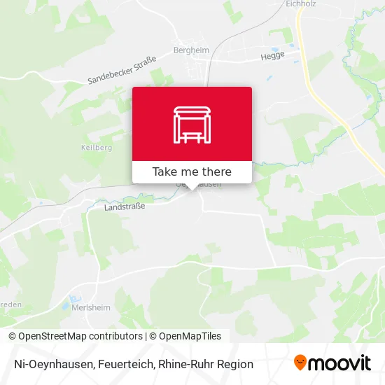 Карта Ni-Oeynhausen, Feuerteich