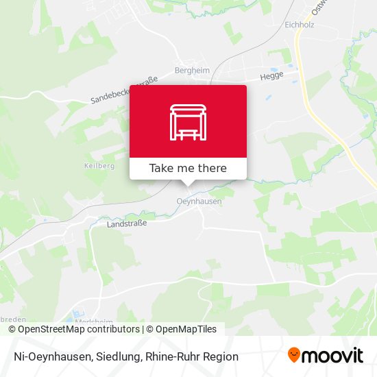 Ni-Oeynhausen, Siedlung map