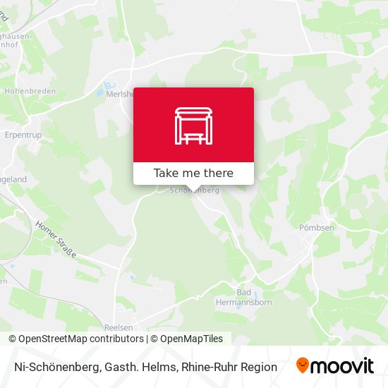 Карта Ni-Schönenberg, Gasth. Helms