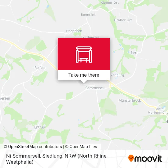 Ni-Sommersell, Siedlung map