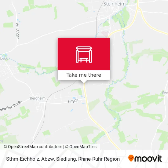 Карта Sthm-Eichholz, Abzw. Siedlung