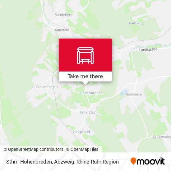 Sthm-Hohenbreden, Abzweig map