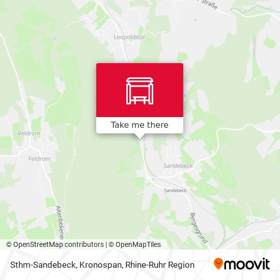 Sthm-Sandebeck, Kronospan map