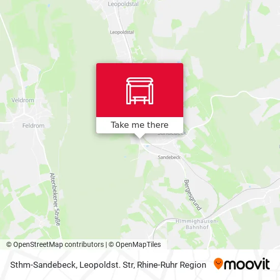 Карта Sthm-Sandebeck, Leopoldst. Str