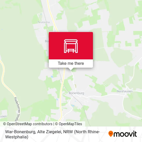 War-Bonenburg, Alte Ziegelei map