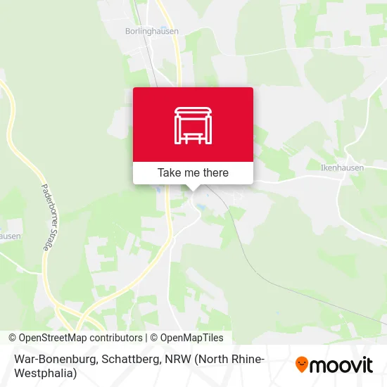 War-Bonenburg, Schattberg map