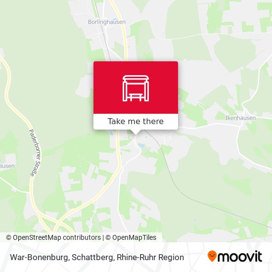 War-Bonenburg, Schattberg map