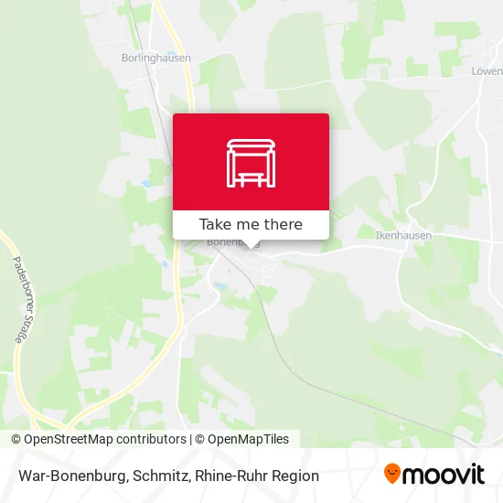 Карта War-Bonenburg, Schmitz