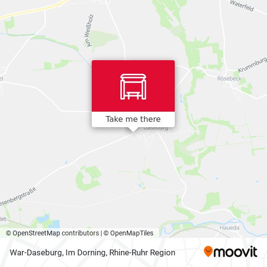 War-Daseburg, Im Dorning map