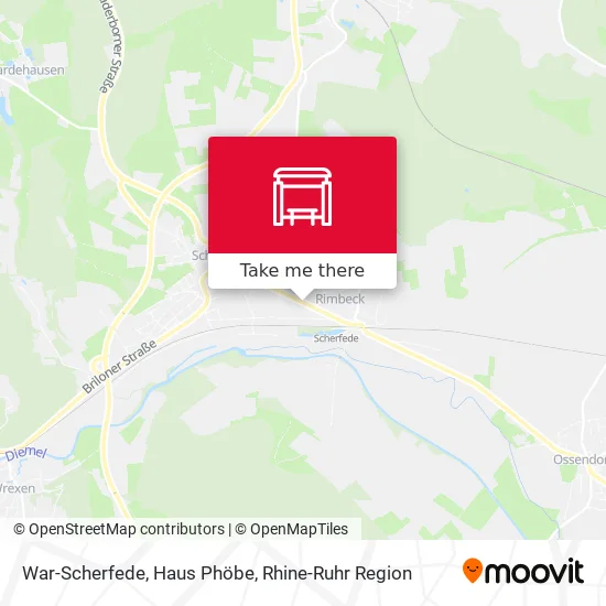 Карта War-Scherfede, Haus Phöbe