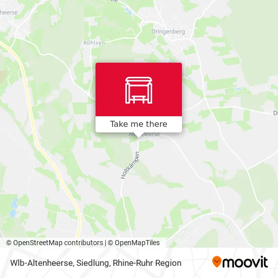 Карта Wlb-Altenheerse, Siedlung