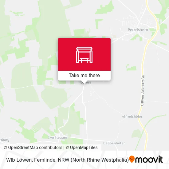 Wlb-Löwen, Femlinde map