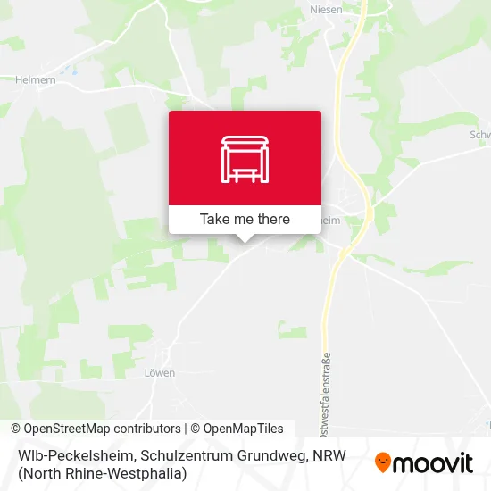 Wlb-Peckelsheim, Schulzentrum Grundweg map