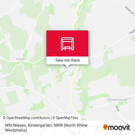 Wlb-Niesen, Kindergarten map