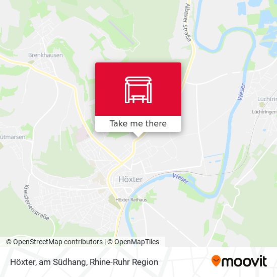 Höxter, am Südhang map