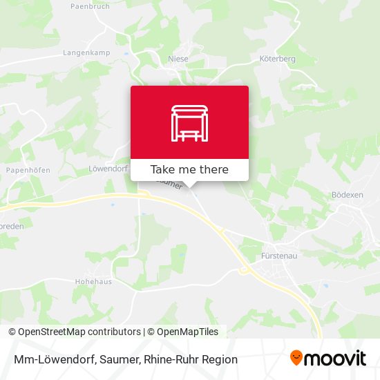 Mm-Löwendorf, Saumer map