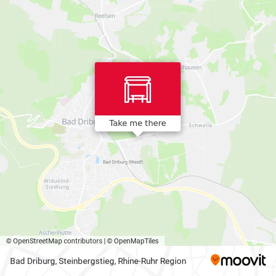 Карта Bad Driburg, Steinbergstieg