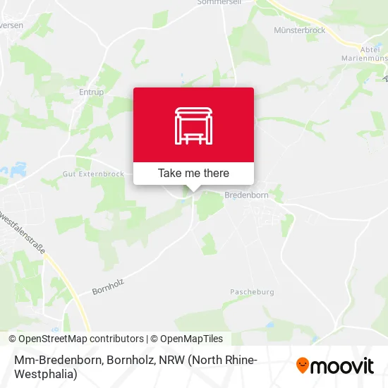 Карта Mm-Bredenborn, Bornholz