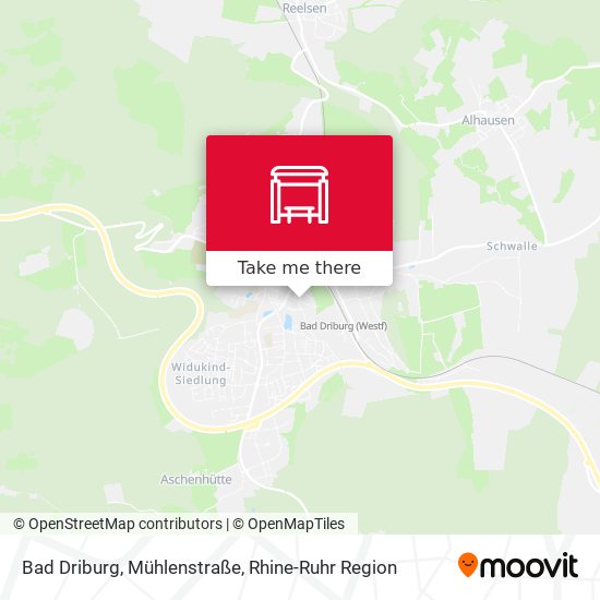Bad Driburg, Mühlenstraße map