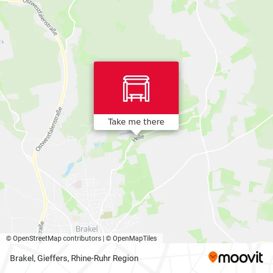 Карта Brakel, Gieffers