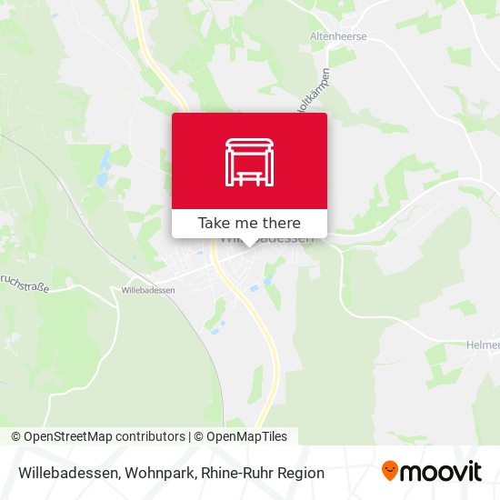 Willebadessen, Wohnpark map