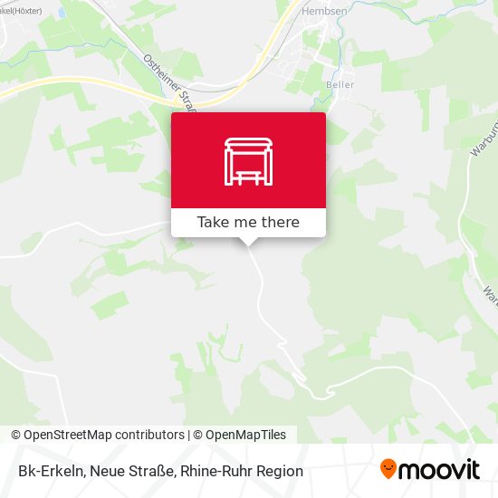 Bk-Erkeln, Neue Straße map
