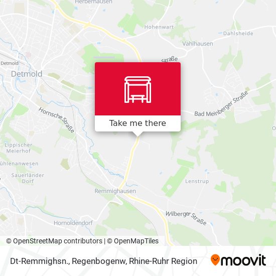 Dt-Remmighsn., Regenbogenw map