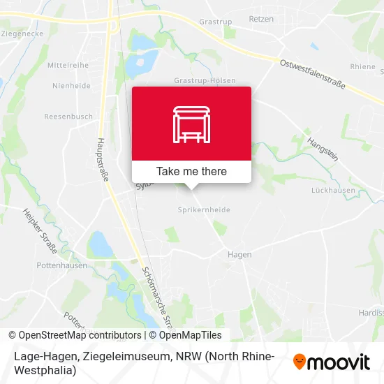 Lage-Hagen, Ziegeleimuseum map