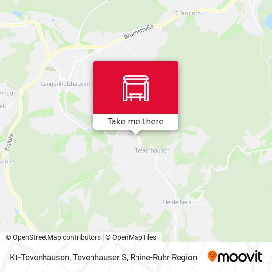 Kt-Tevenhausen, Tevenhauser S map