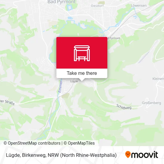 Lügde, Birkenweg map