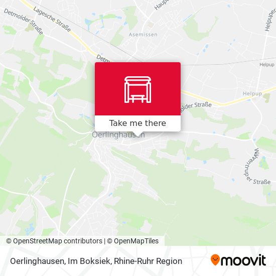 Oerlinghausen, Im Boksiek map
