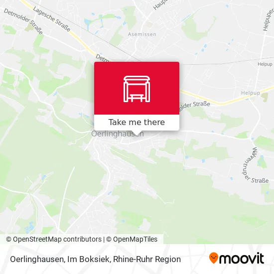 Карта Oerlinghausen, Im Boksiek