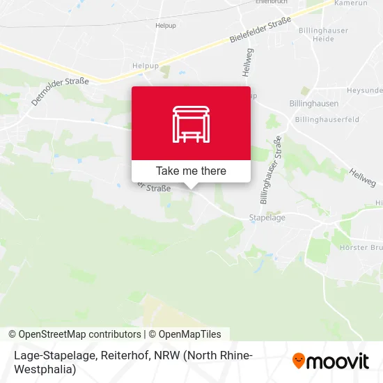 Lage-Stapelage, Reiterhof map