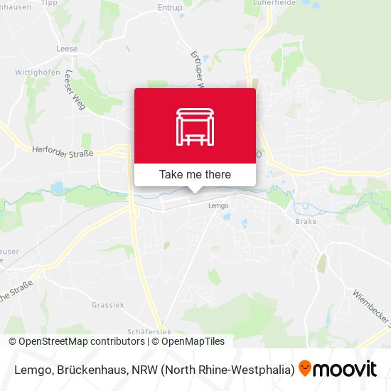 Lemgo, Brückenhaus map