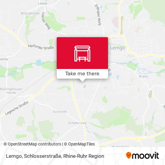Lemgo, Schlosserstraße map